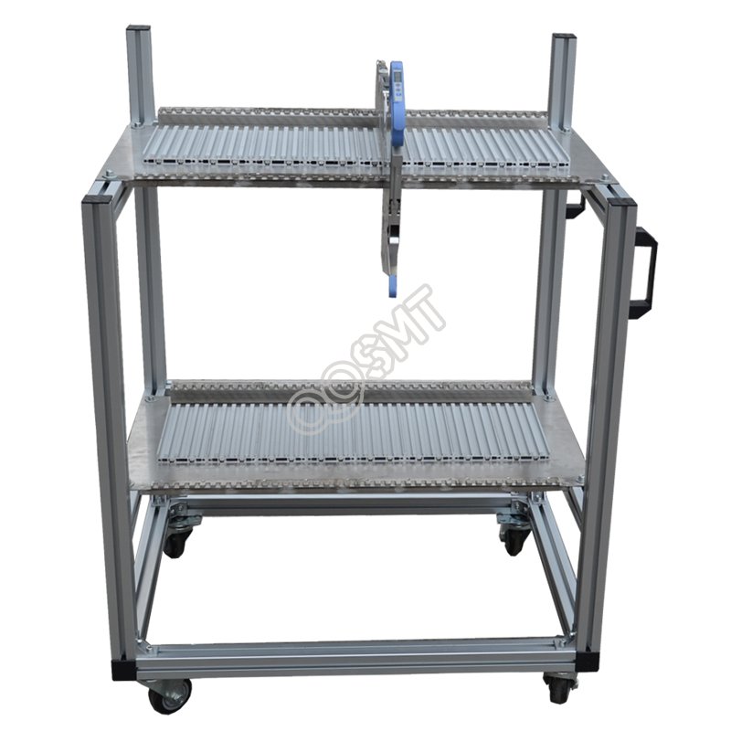 JUKI Aluminum EF Feeder Cart,Feeder Trolley for JUKI 3010 Chip Mounter